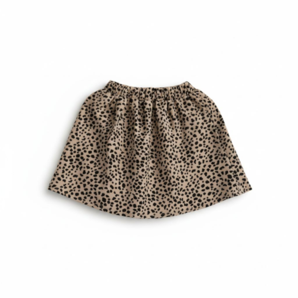 Jupe léopard enfant