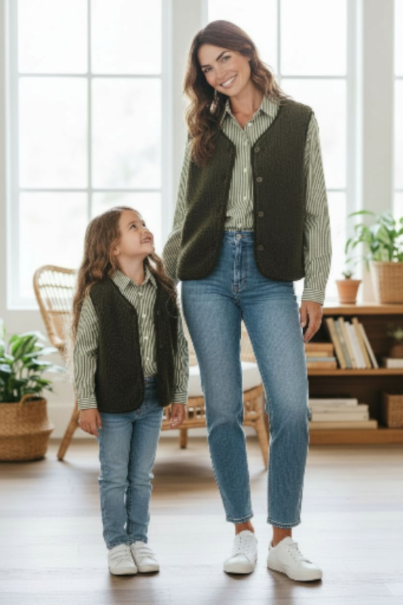 Veste sans manche enfant