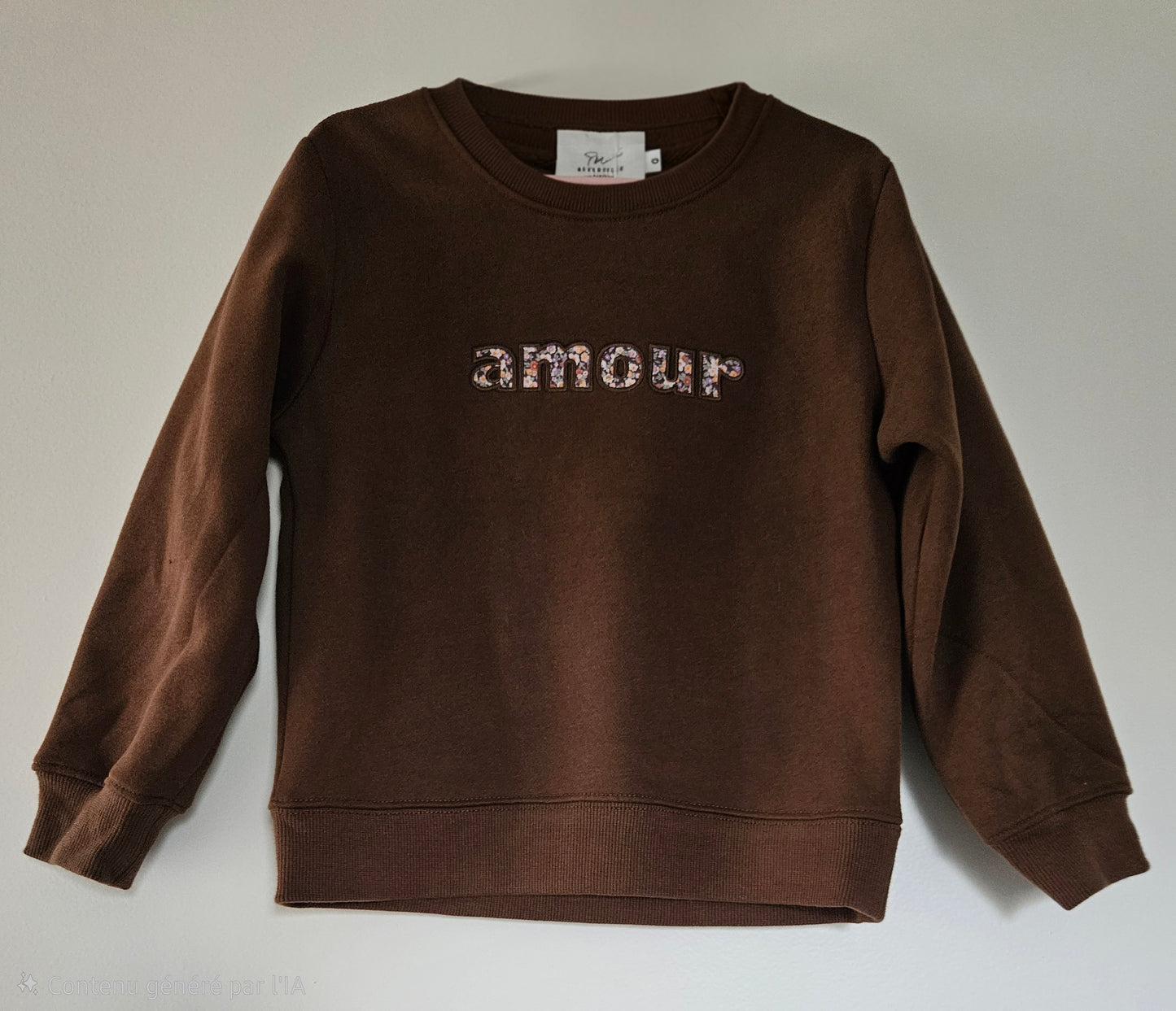Sweat Coffee amour enfant