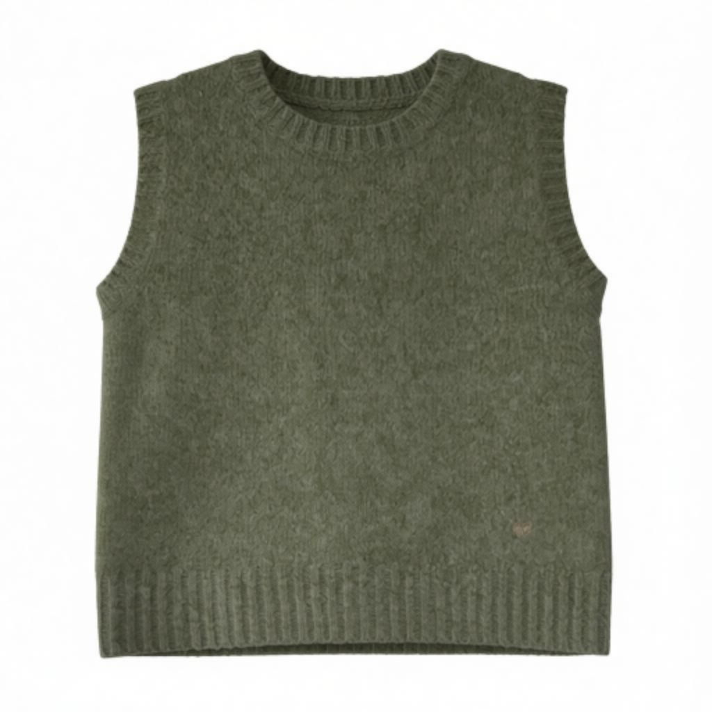 Pull sans manche femme