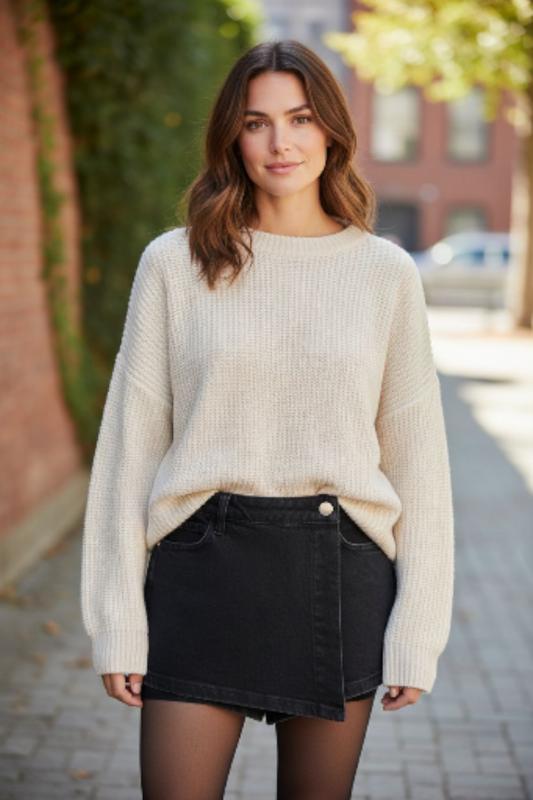 Jupe short en Jean femme